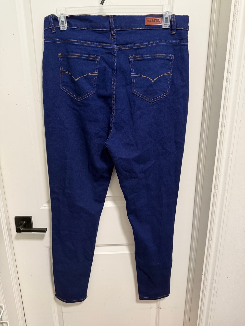 Pastels High-Rise Skinny Jeans - Navy Blue